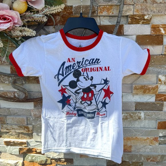 Disney‎ American Mickey Mouse Tee - Picture 1 of 2